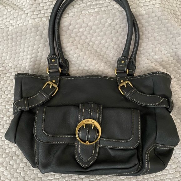 Black and gold Chaps purse in excellent condition - Picture 7 of 7